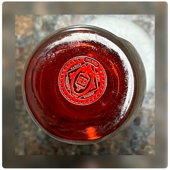 Budweiser-Set of Four ‘Red Bottom’ Beer Glasses-Vintage - Picture 5 of 5